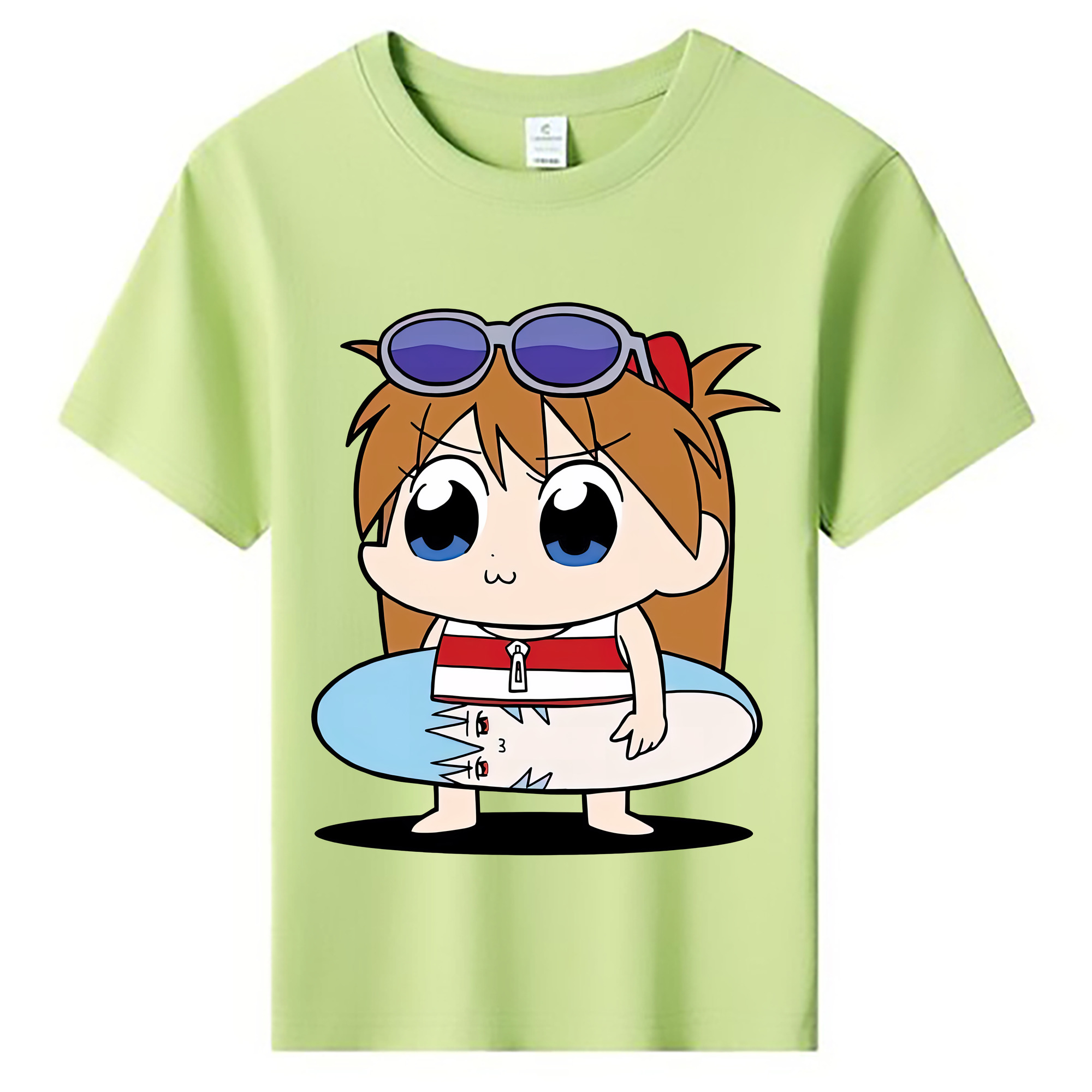 （画像用） EVA 新世紀エヴァンゲリオン 綿100％キッズTシャツ（フロントプリント）